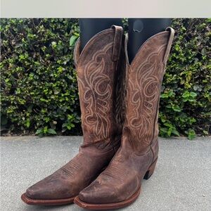 Shyanne brown western cowboy boots